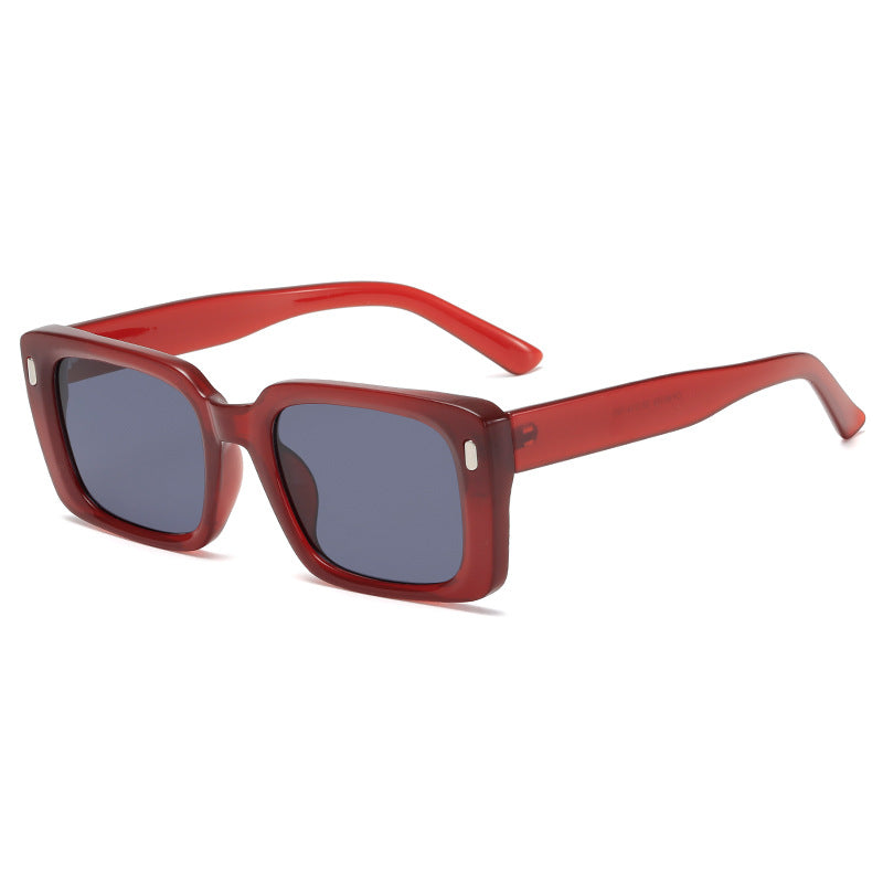 Damen zeitgenössische oversized Sonnenbrille Karnz