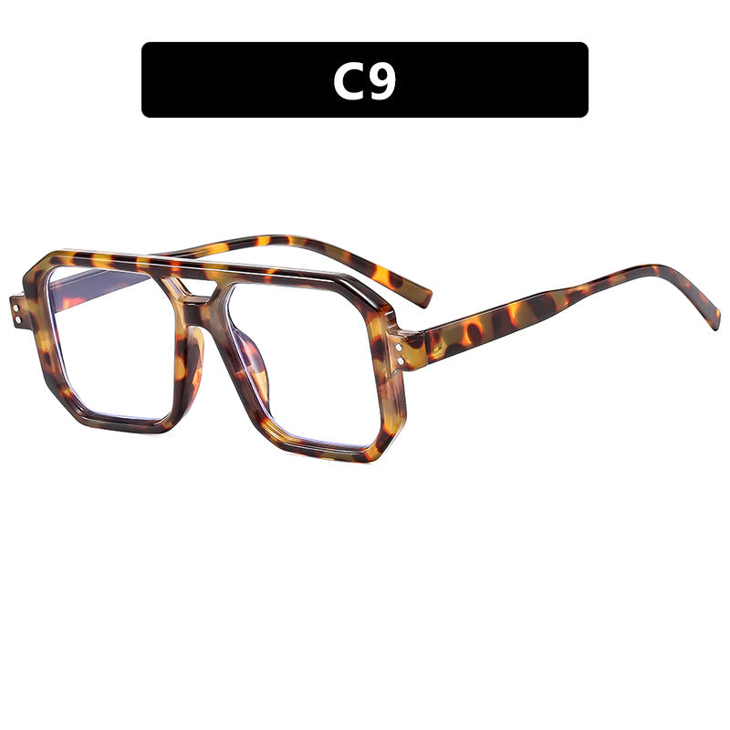Damen geometrische Premium-Brille Karnz