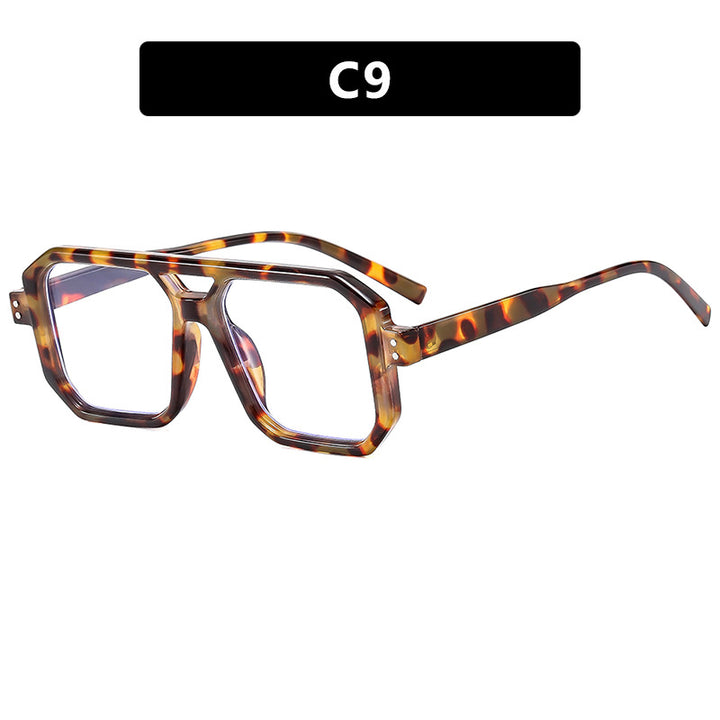 Damen geometrische Premium-Brille Karnz