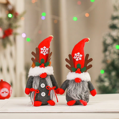 Verspielte Weihnachtsgnom Dekoration Karnz