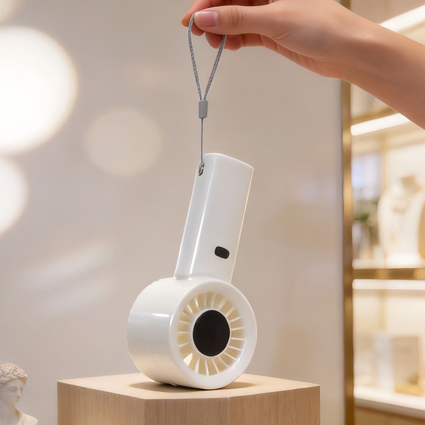 Damen Tragbarer Mini-Lüfter mit USB-Ladefunktion Karnz
