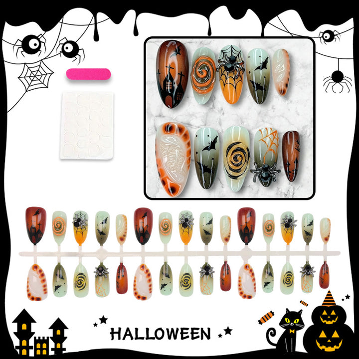 Halloween Kunstnagelset Karnz