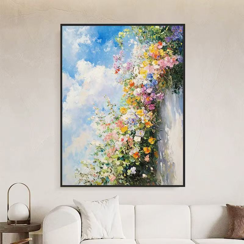 Florale Landschaft Wandkunst Karnz