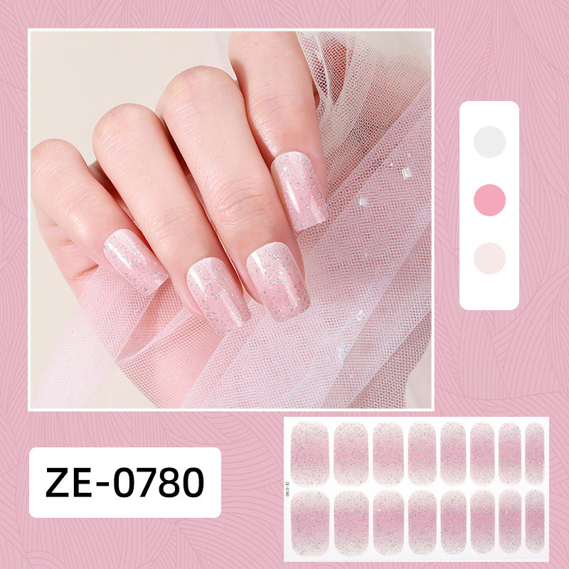 Glitter Ombre Nagelwraps  1790954415