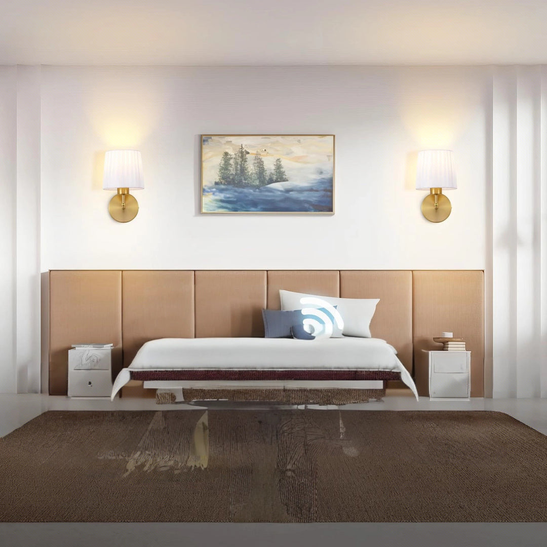 Elegante moderne Wandleuchte