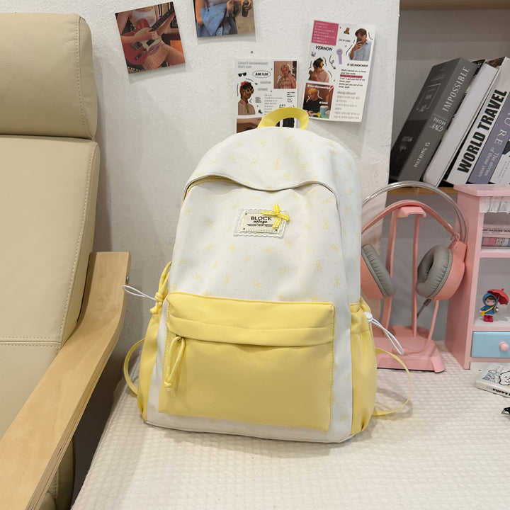 Stylische bedruckte Rucksack mit lustigen Charakterakzenten Karnz