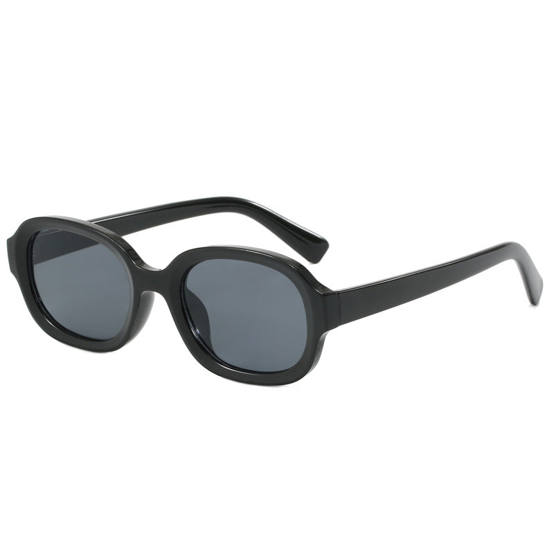 Damen modische Geometrische Sonnenbrille mit UV-Schutz Karnz