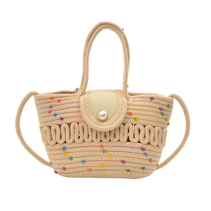 WoCharming Gewebte Mini Tote Bag Karnz