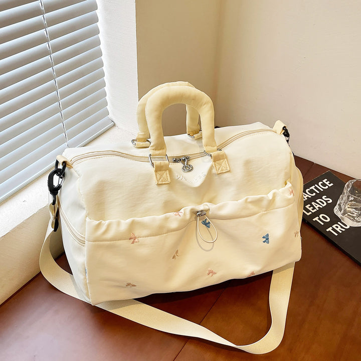 Multifunktionale bestickte Duffel-Tasche Karnz