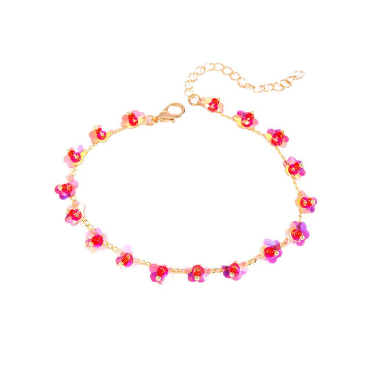 Blumen Statement Halskette Karnz