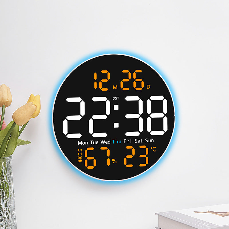 Digitaler LED-Wecker mit Hygrometer und Temperaturanzeige Karnz