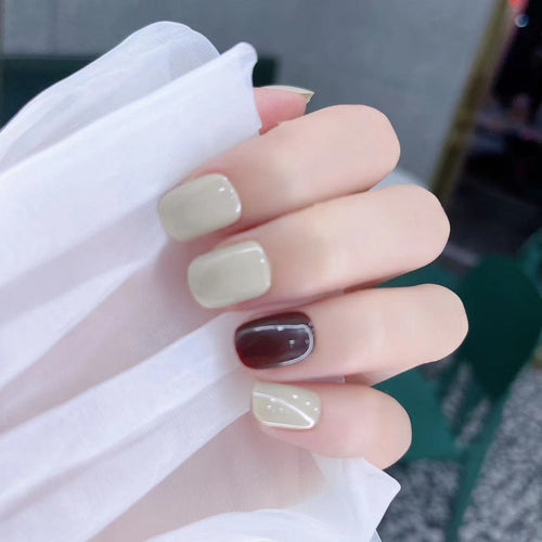 Elegantes Press-On-Nagel-Set Karnz