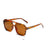 Damen modische Oversized-Sonnenbrille mit auffälligem Muster Karnz