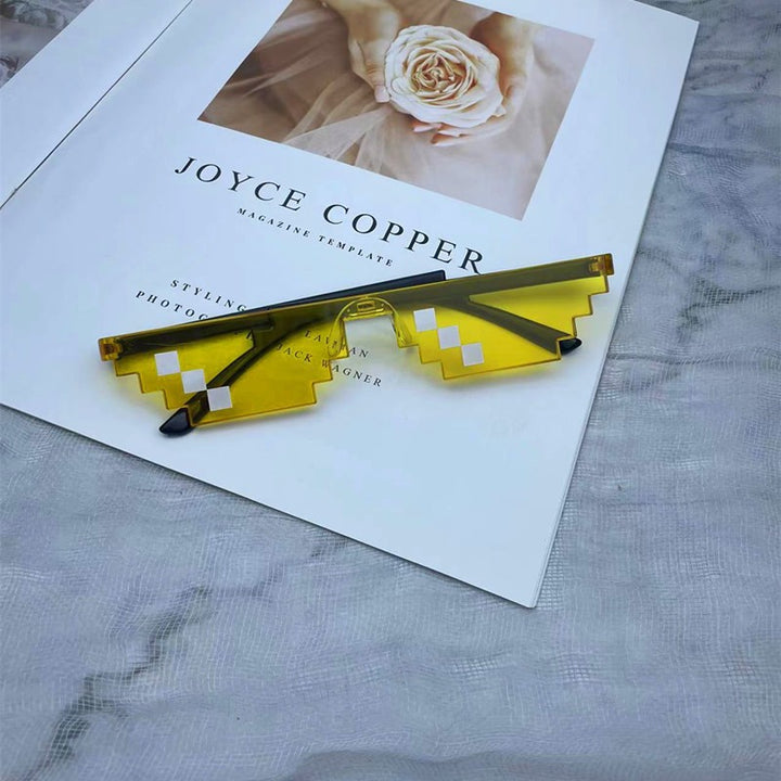 Bold Geometrischer Rahmen Sonnenbrille Karnz