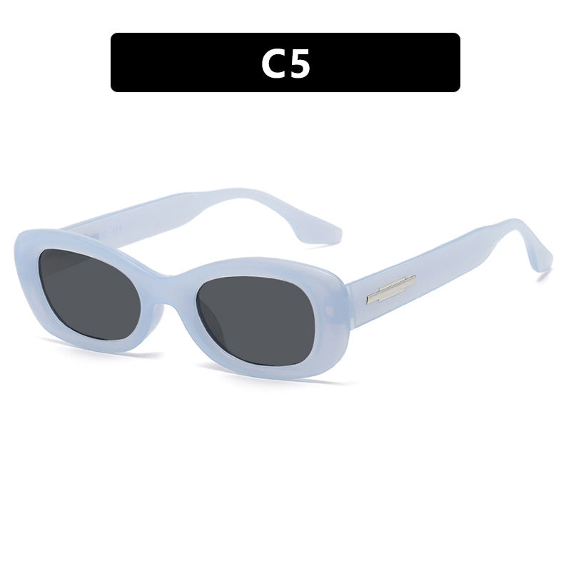 Damen modische Sonnenbrille im angesagten Retro-Stil mit UV-Schutz Karnz