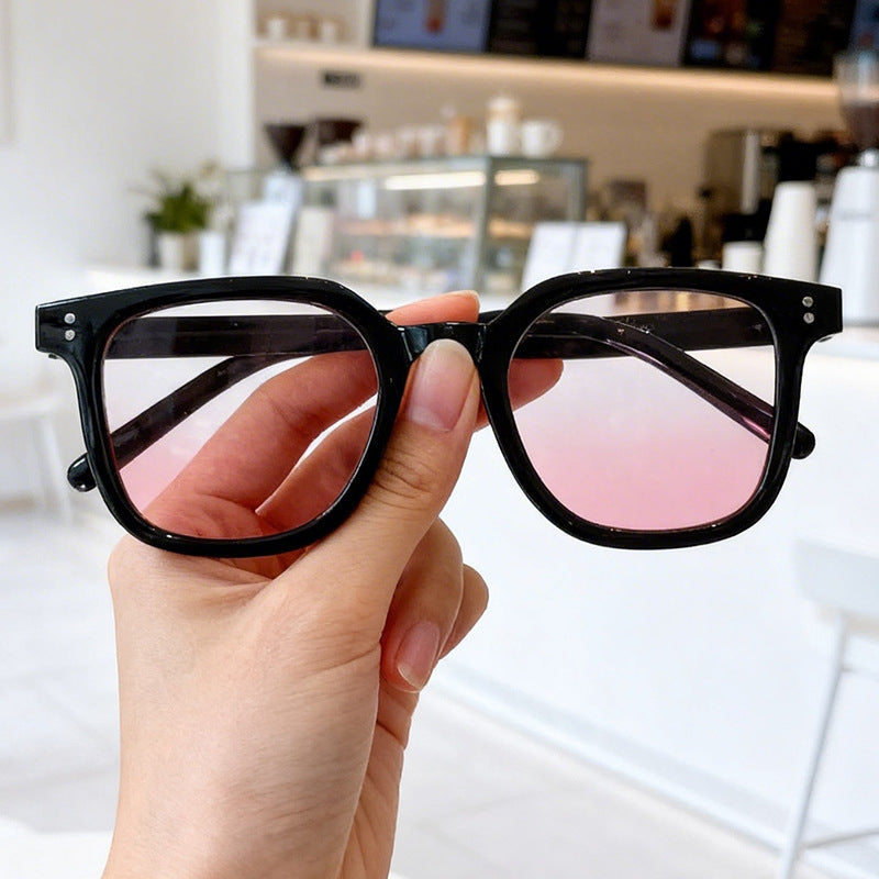 Moderne Übergrößen Quadratische Sonnenbrille Karnz