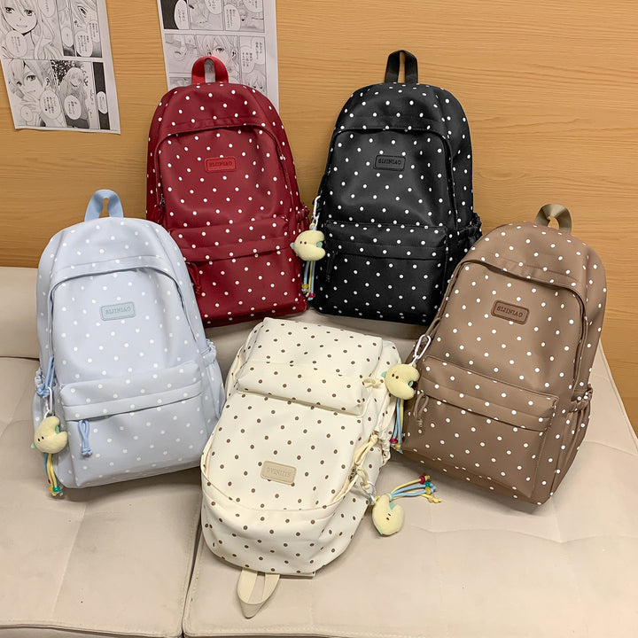 Stylischer Gepunkteter Rucksack Karnz 1791205577