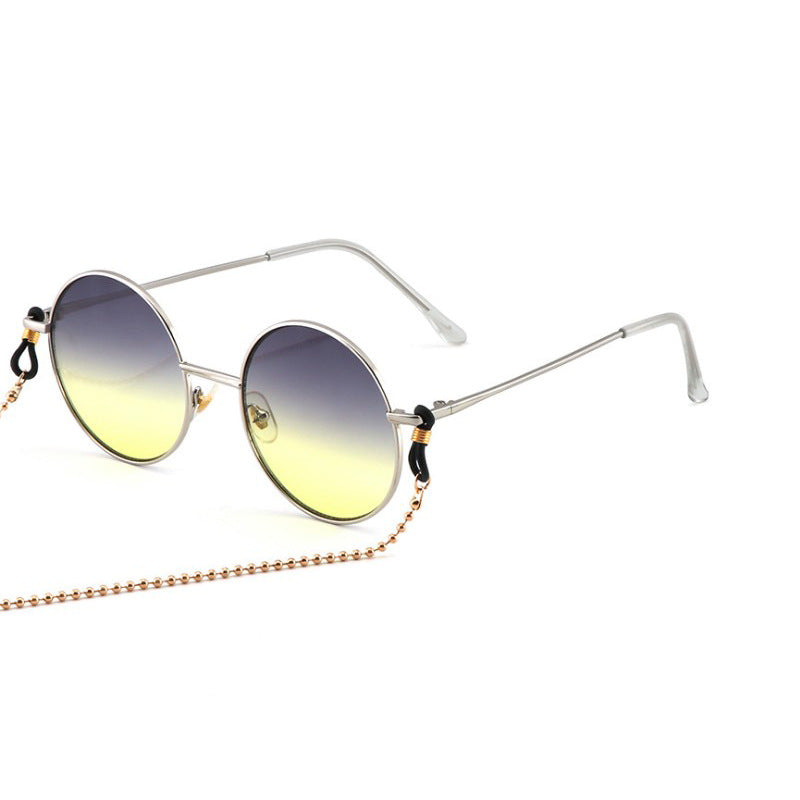 Modische Runde Sonnenbrille Karnz