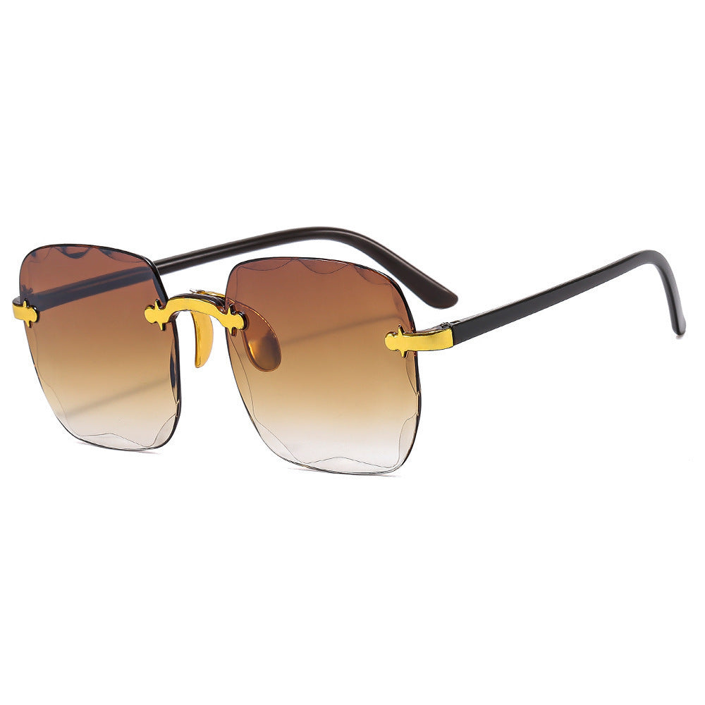 Statement Übergroße Quadratische Sonnenbrille Karnz