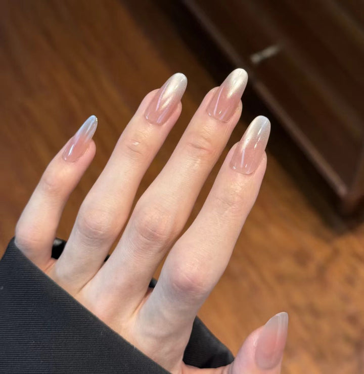 Kunstnägel mit Eleganter Ombre-Optik Karnz