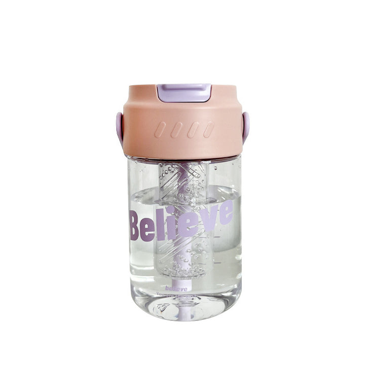 Damen Wasserflasche mit Fruchtfilter Karnz