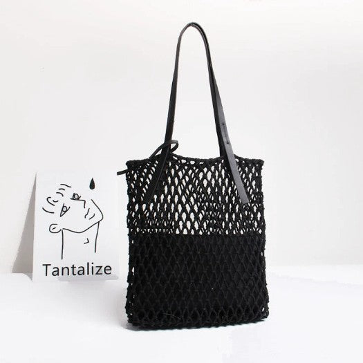Damen Handgearbeitete Netztragetasche Karnz