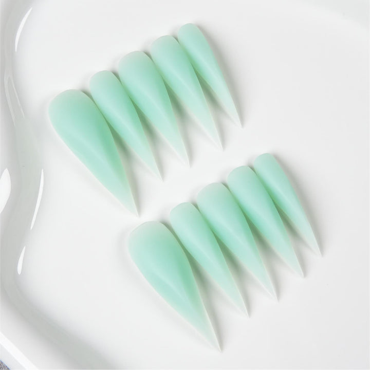 Stiletto Press-On Nail Set mit glänzender Oberfläche  1791255100