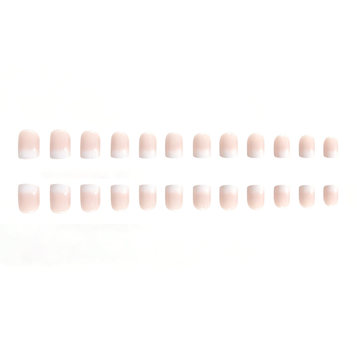 Elegante French Tip Nagelverstärkungen Karnz 1789915429