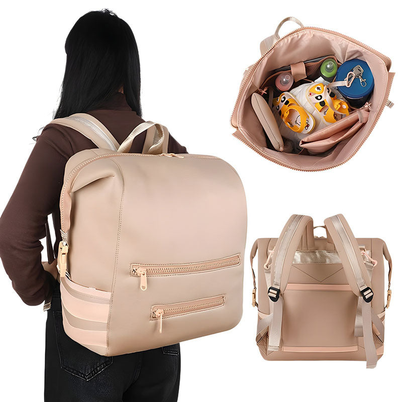 Multi-Funktionale Wickelrucksack mit isoliertem Flaschenhalter Karnz