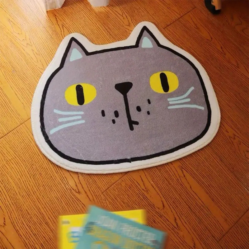 Kat-förmige dekorative Fußmatte