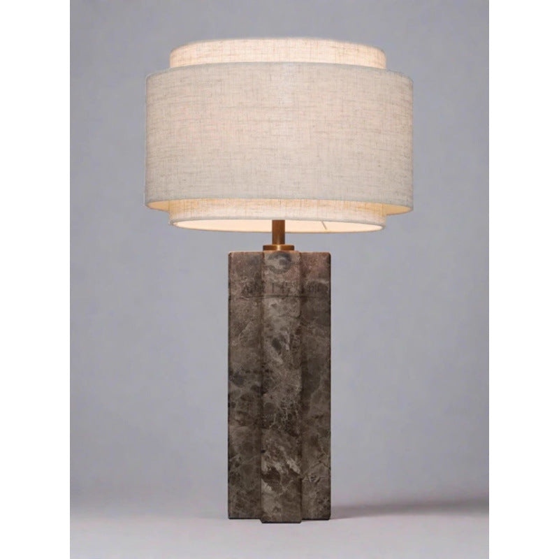 Zeitgenössische Steintischlampe