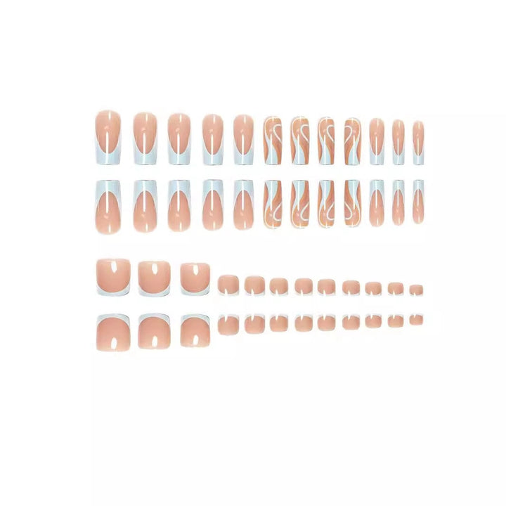 Künstlerisches Nagel-Wrap-Set Karnz