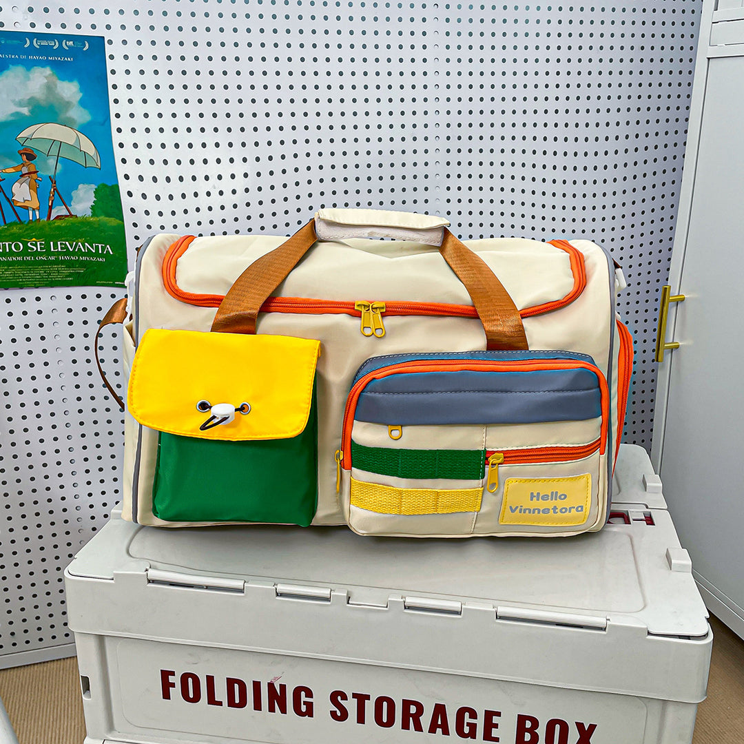 Stylische Mehrfach-Taschen Reisetasche Karnz