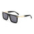 Damen modische Sonnenbrille mit extravagantem Rahmen Karnz