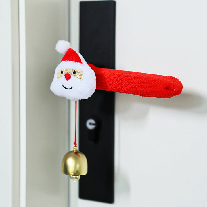 Türgriffschmuck mit Weihnachtsmann Karnz