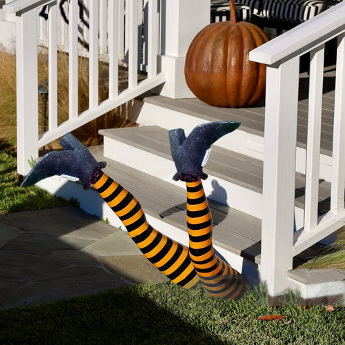 Halloween Deko-Hexenfuß