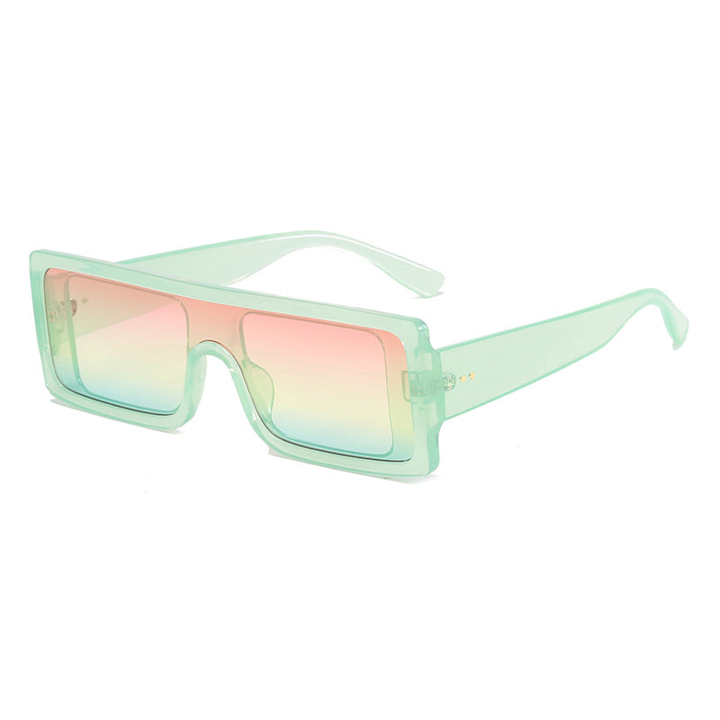 Damen Oversize-Sonnenbrille mit quadratischem Design Karnz