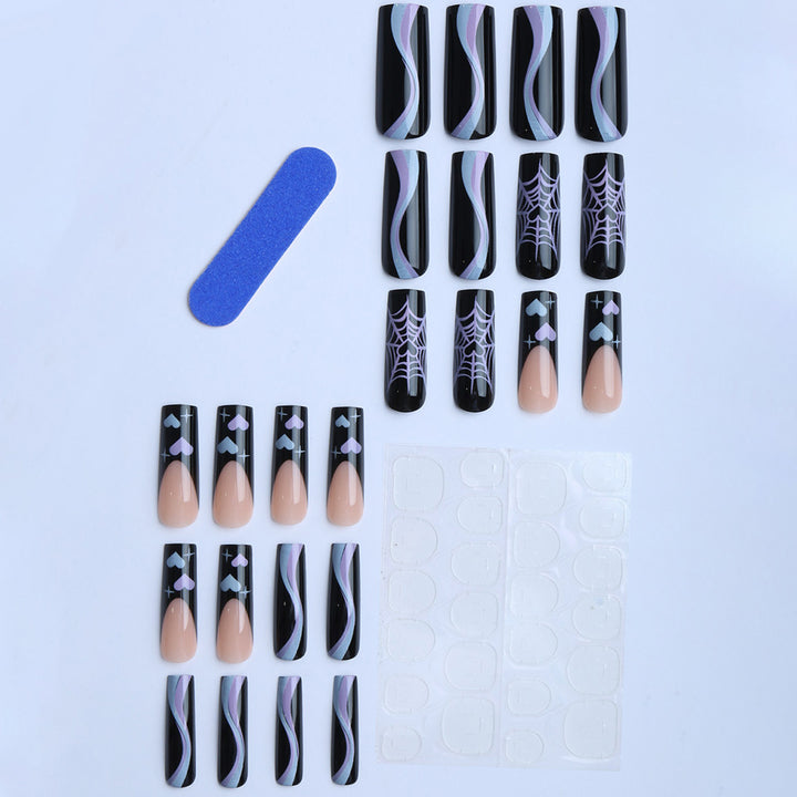 Künstliche Nagelverlängerungen mit Trendigem Design Karnz