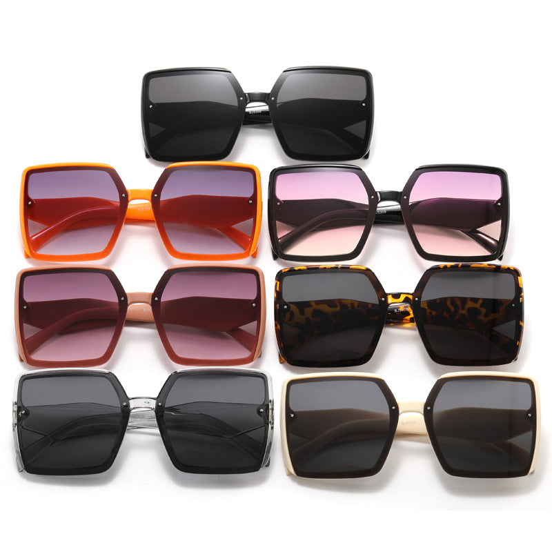 Damen oversized quadratische Sonnenbrille Karnz