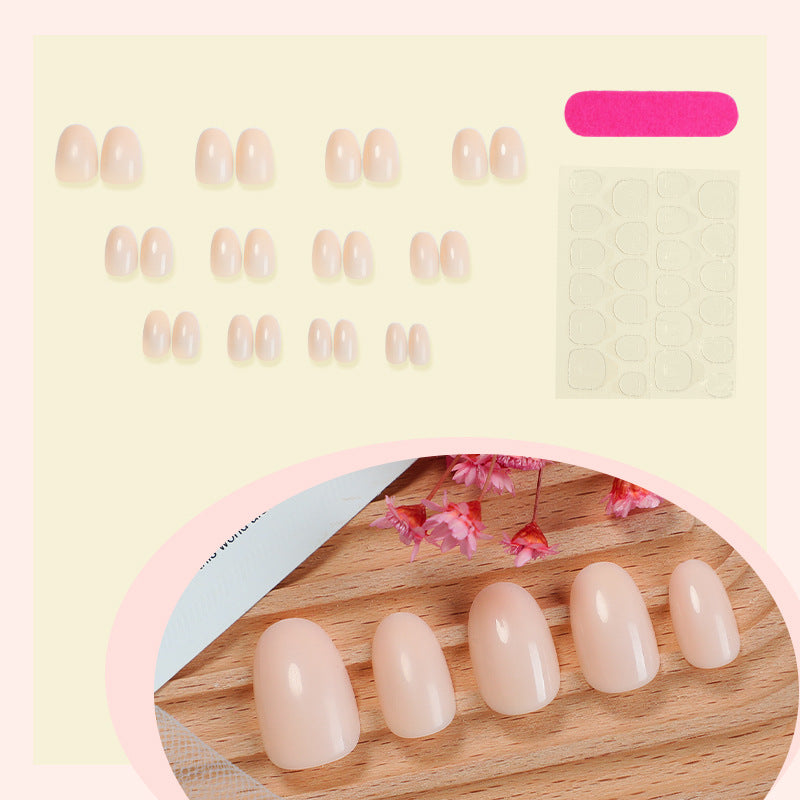 Premium natürliche Press-On-Nagelspitzen Karnz