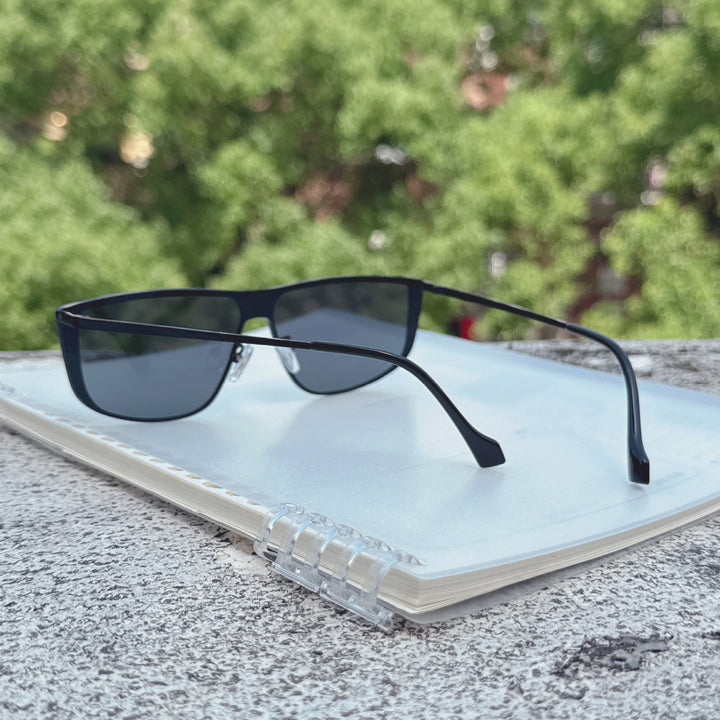 Oversized Shield Sonnenbrille Karnz