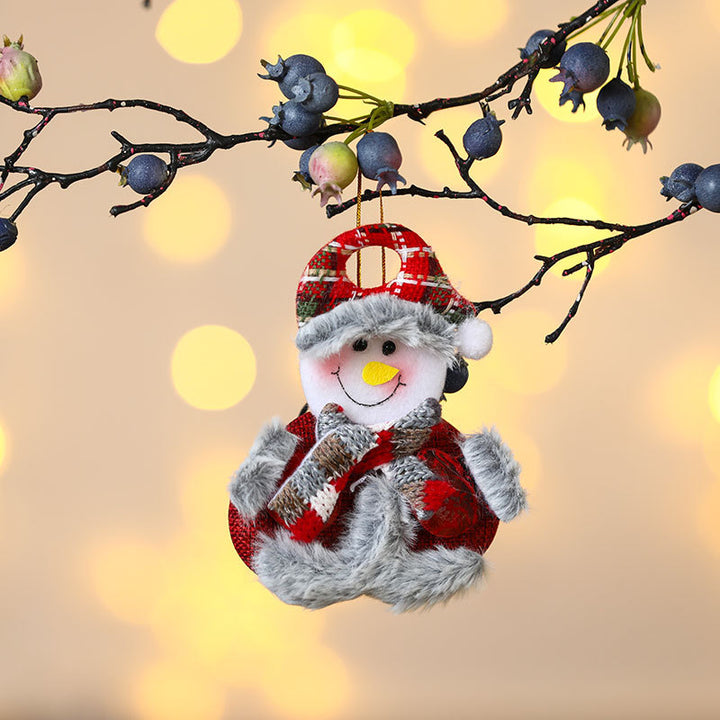 Festlicher Schneemann Ornament Schüssel