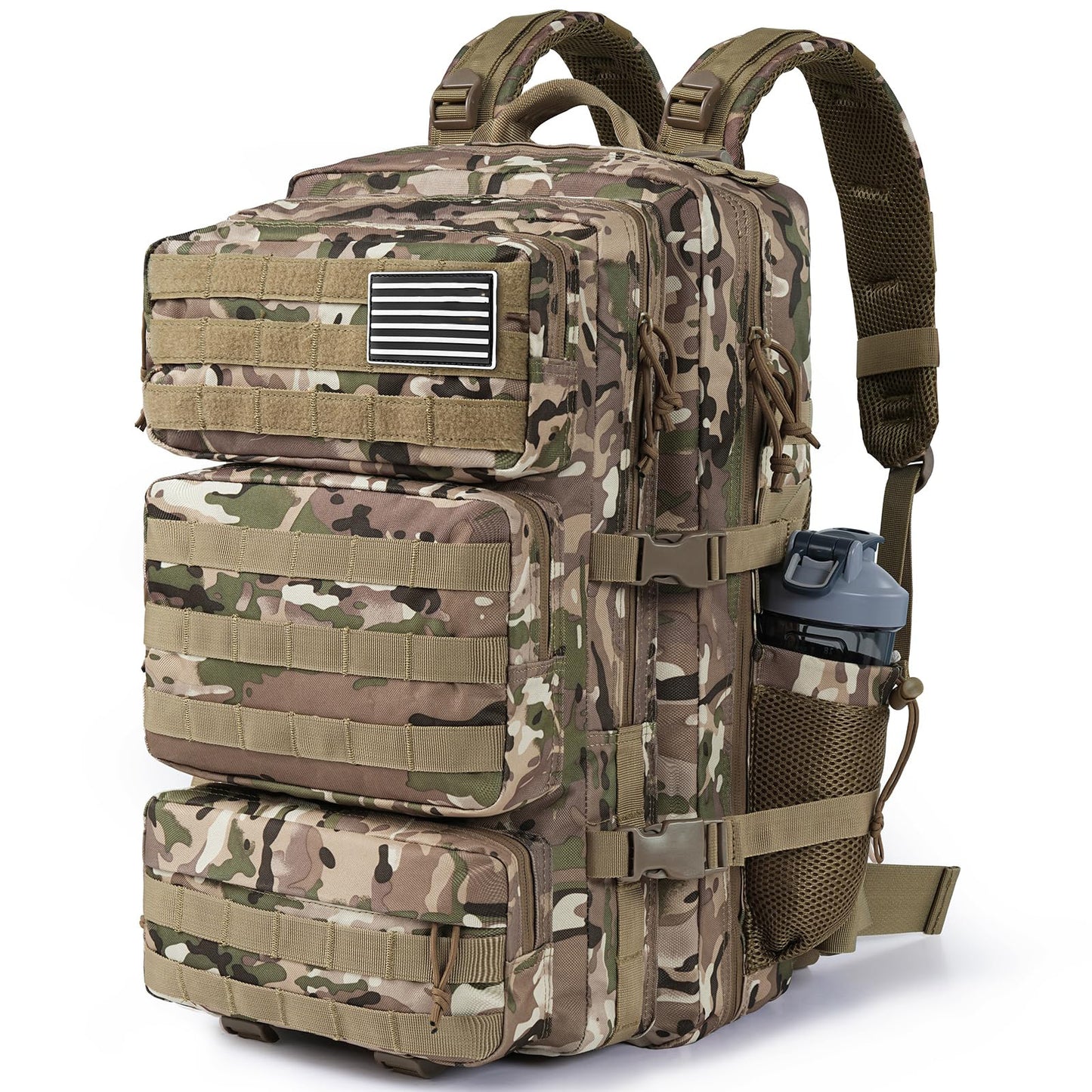 Herren taktischer Militär-Rucksack mit modularen Modulen Karnz