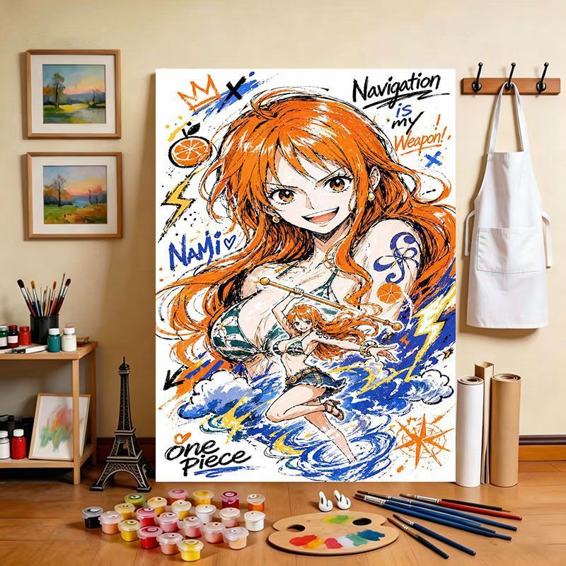 Cartoon-Charakter Kunstdruck Karnz