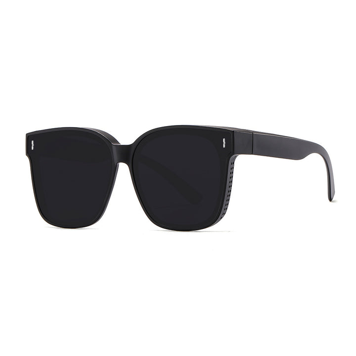 Damen Oversized Sonnenbrille mit stylischem Rahmen Karnz