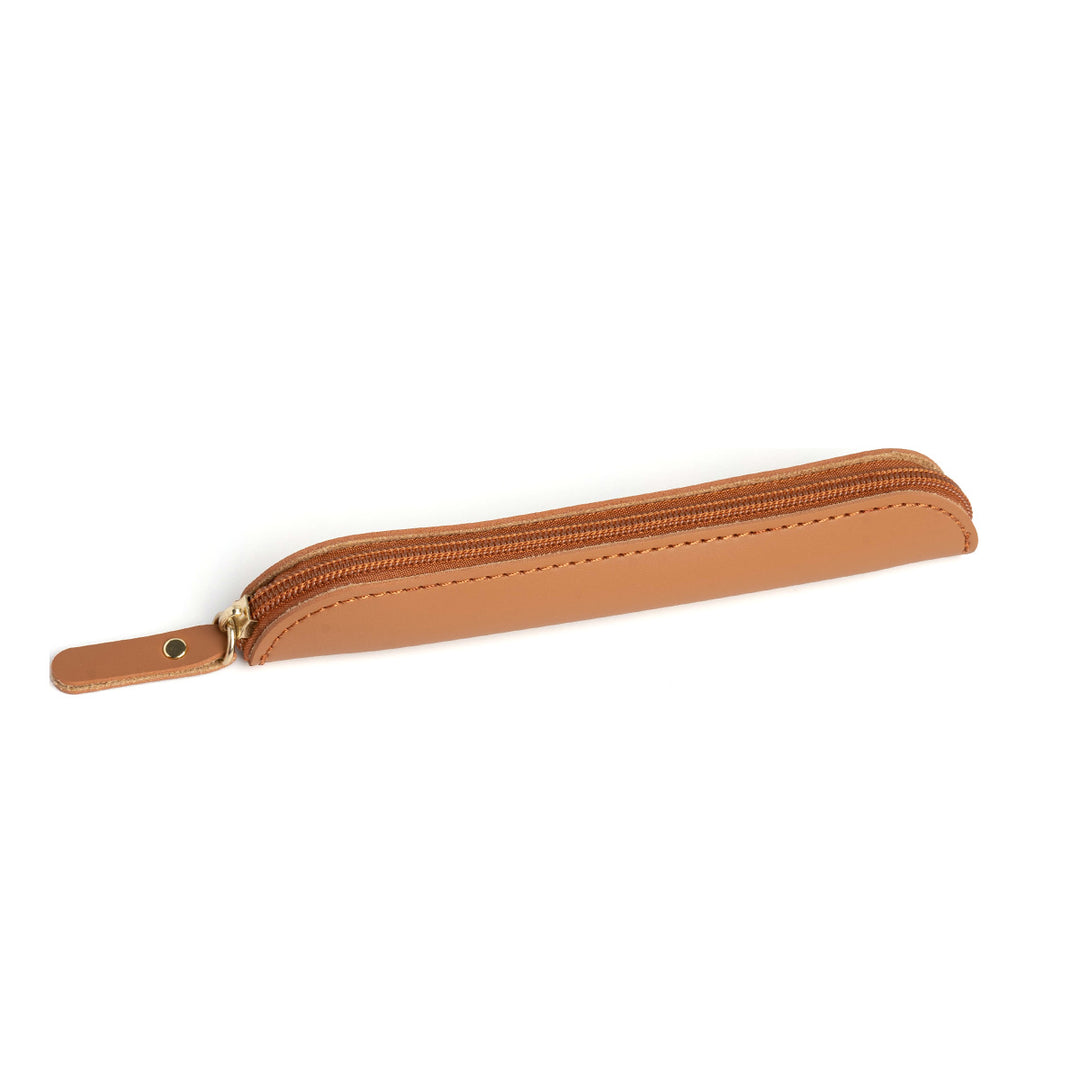 Elegante Leder Bleistiftetui Karnz