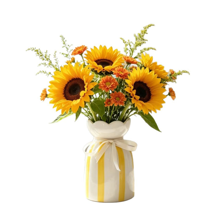 Elegante dekorative Blumenvasen Karnz