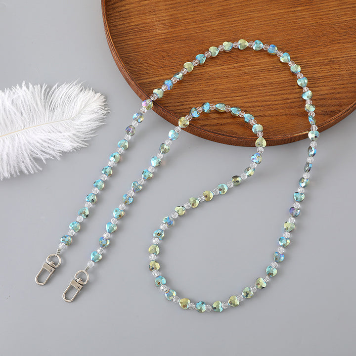 Elegante Perlen Brillenband Karnz