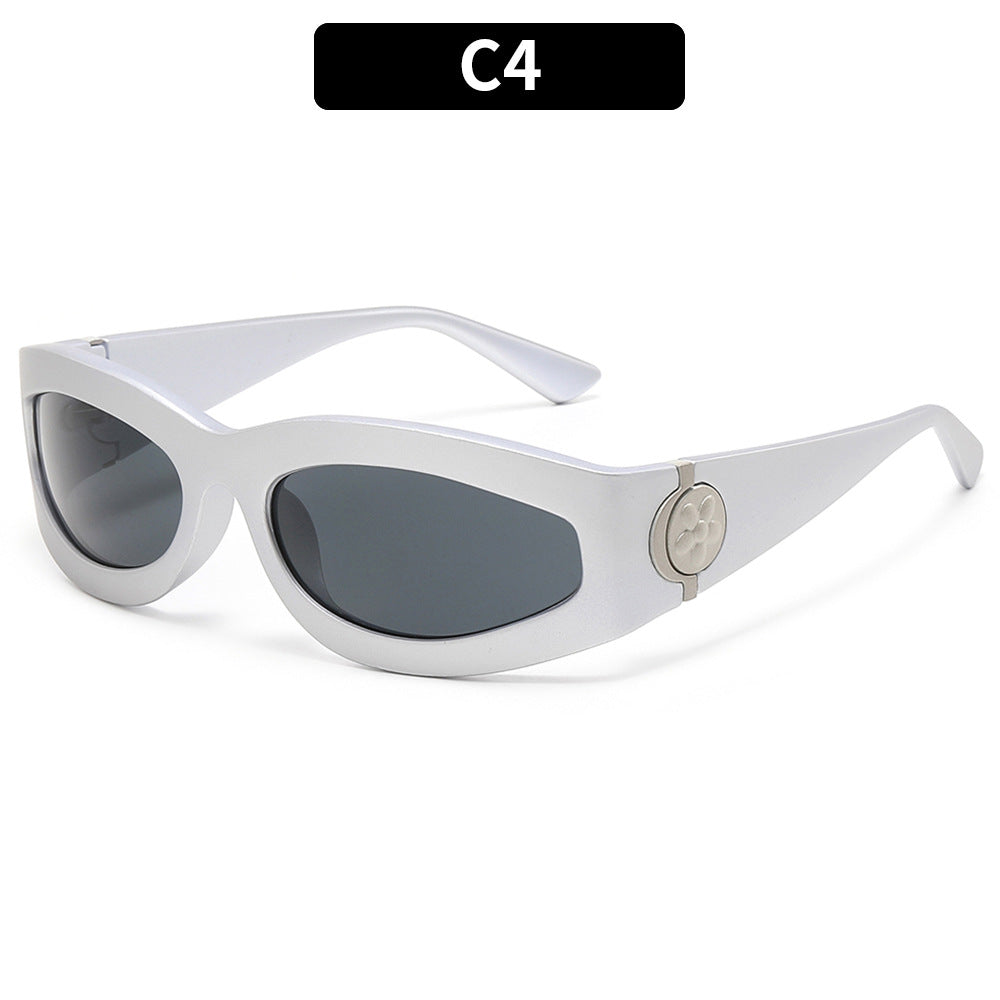 Chic Eckige Mode Sonnenbrillen