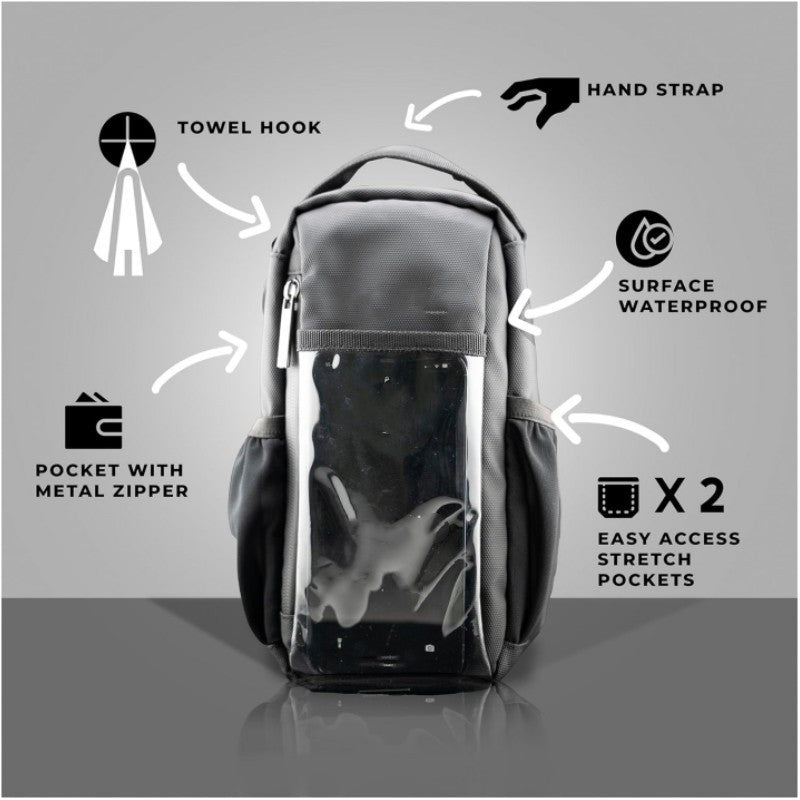 Multifunktionaler Rucksack mit Sichtfenster Karnz